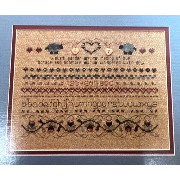 Shepherds Bush Bramble Hearth Cross Stitch Pattern Booklet Sampler - Picture 1 of 4